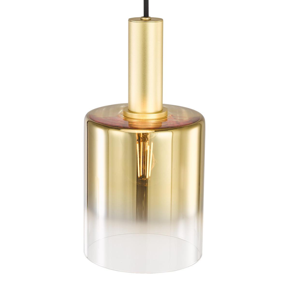 Savannah Satin Gold Ceiling Pendant – image 2