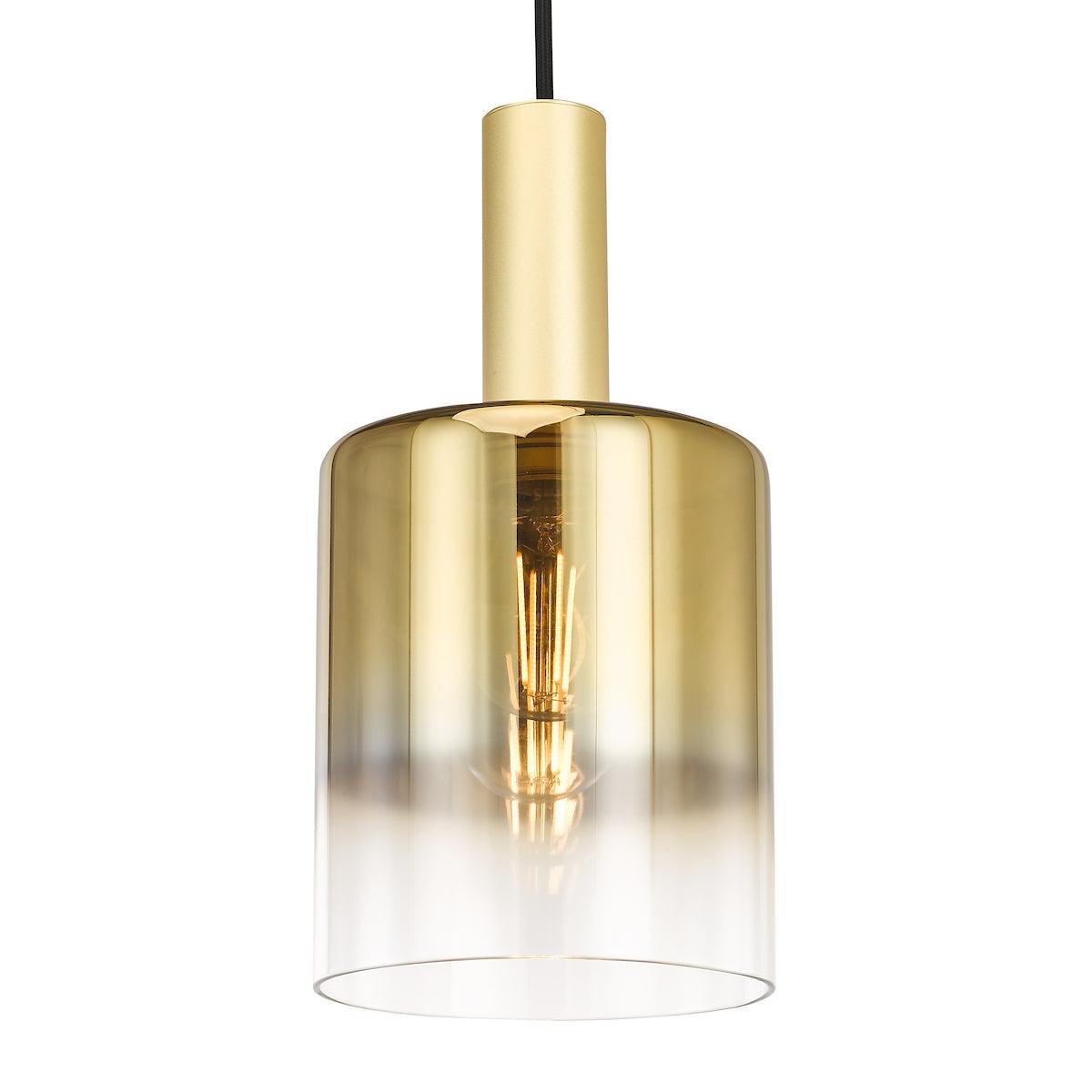 Savannah Satin Gold Ceiling Pendant – image 3