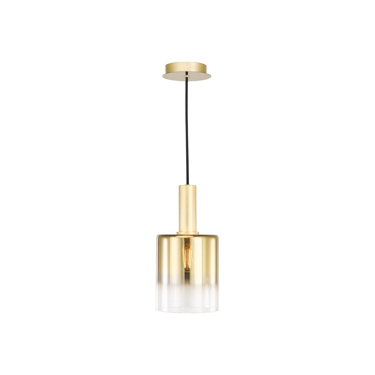 Savannah Satin Gold Ceiling Pendant – image 1