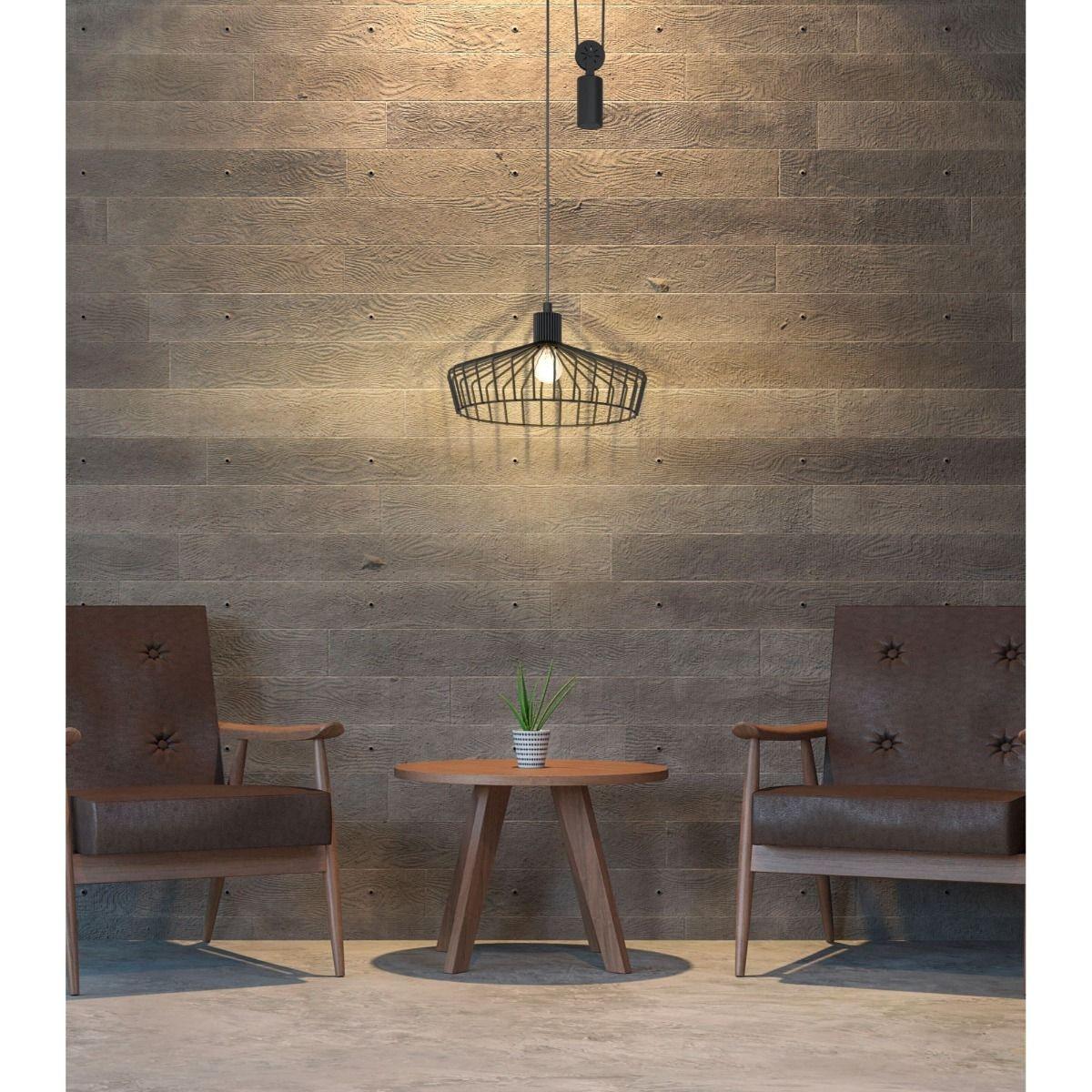 Winkworth 1 Light Black Cage Ceiling Pendant – image 2