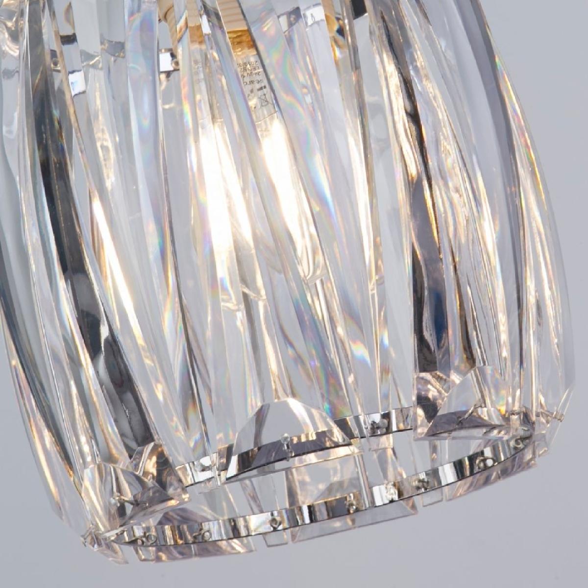 Kiara 3 Light Silver Ceiling Pendant Bar – image 3