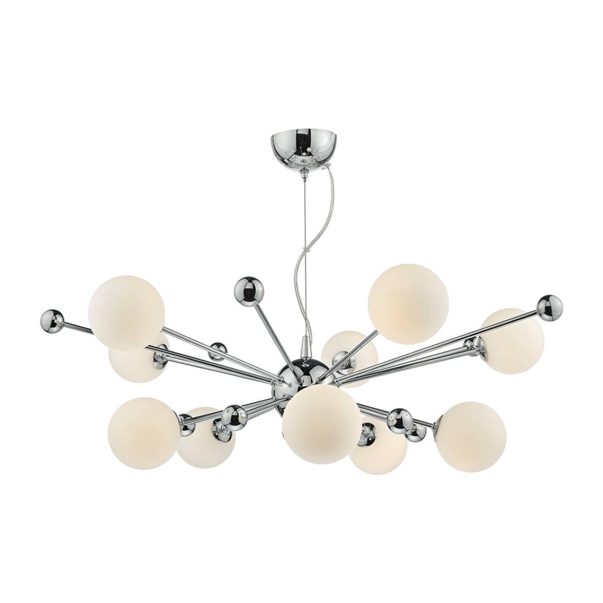 Ursa 10 Light Ceiling Light Polished Chrome – image 1