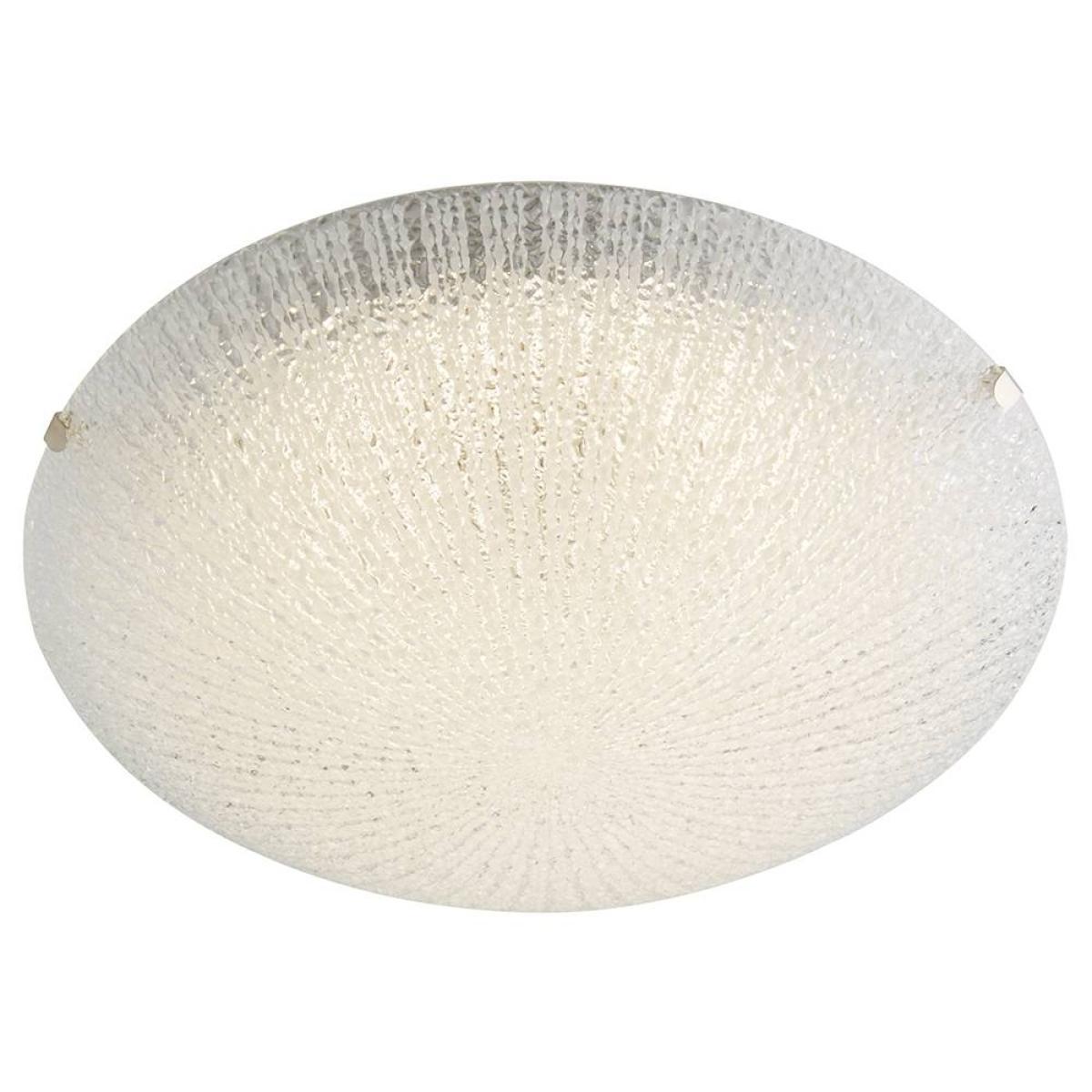 Moretz 2 Light Flush Ceiling Light Opal – image 2