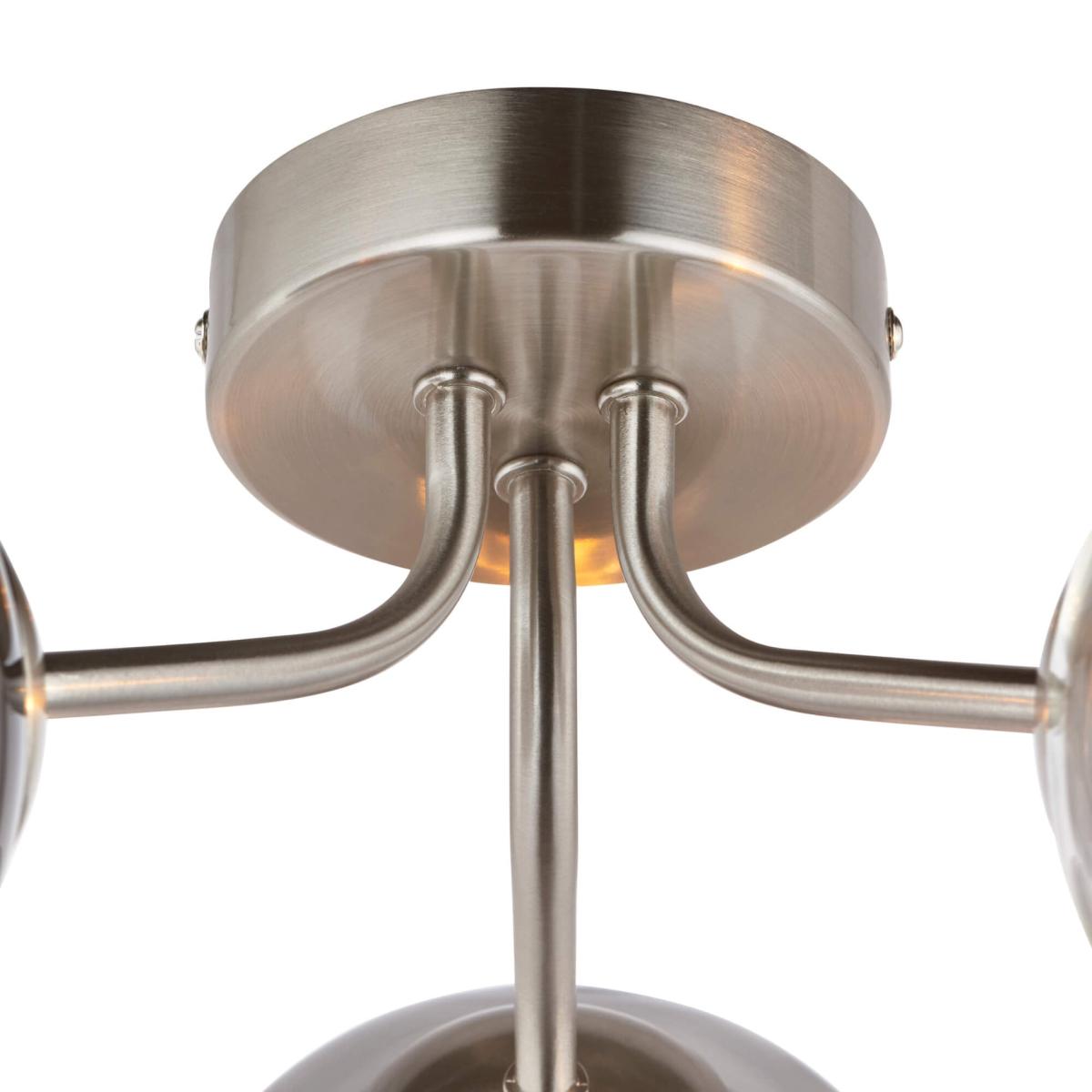 Branco 3 Light Semi-Flush Ceiling Light – image 5