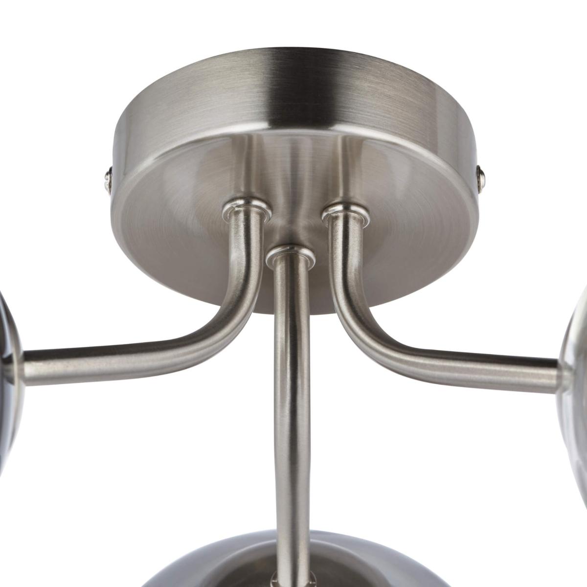 Branco 3 Light Semi-Flush Ceiling Light – image 6