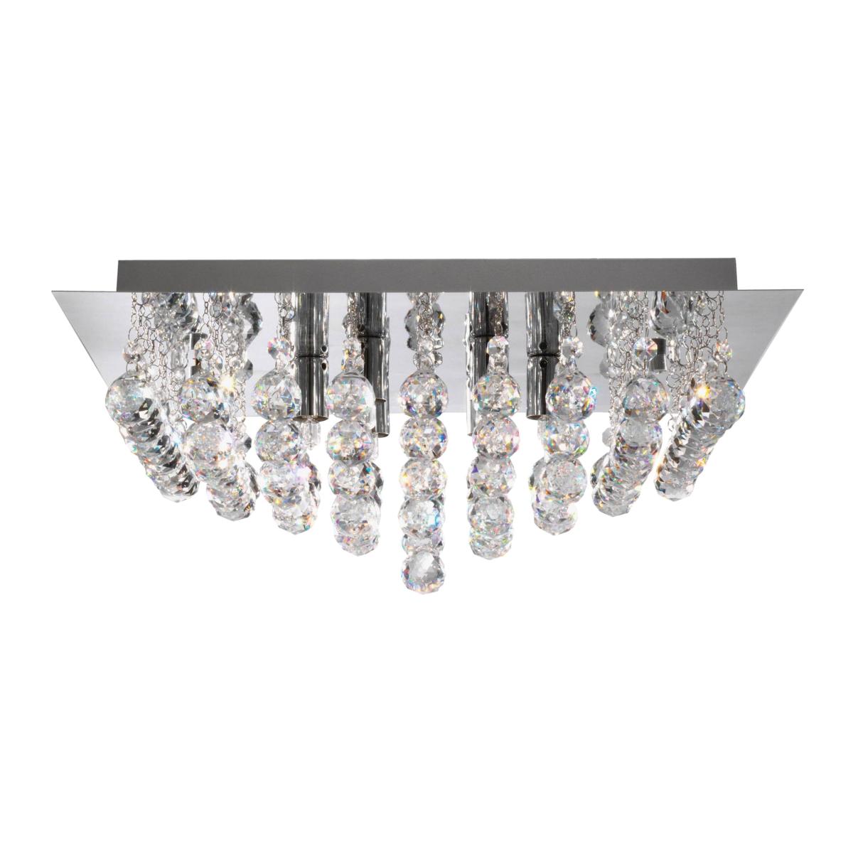 Hanna 6 Light Square Semi-Flush Ceiling Light – image 1