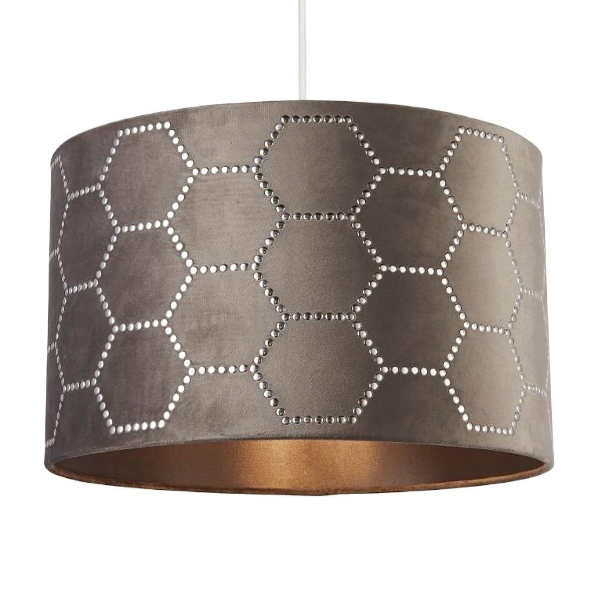 Queen Bee Velvet Stud Grey Shade