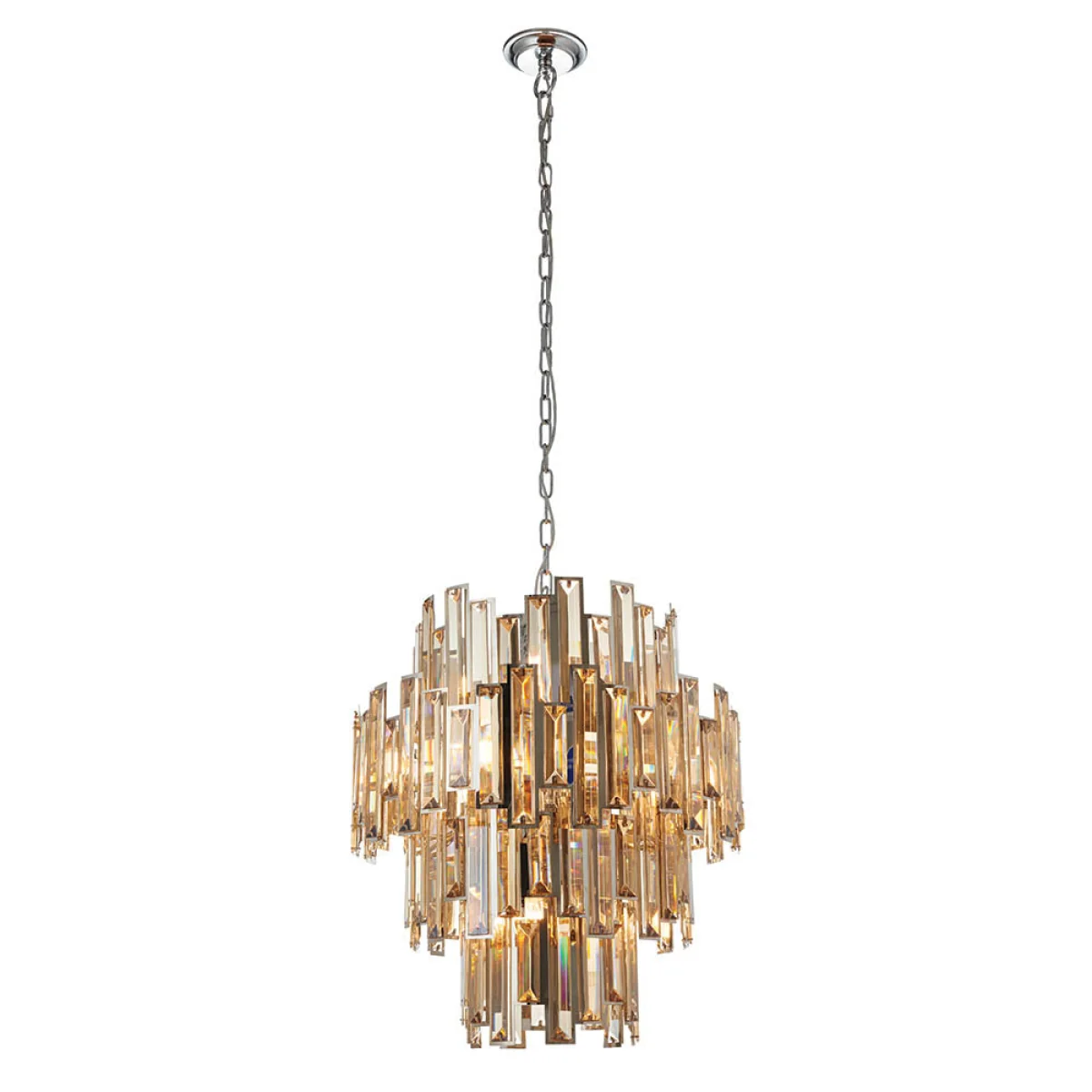 Viviana 12 Light Pendant Chrome – image 4