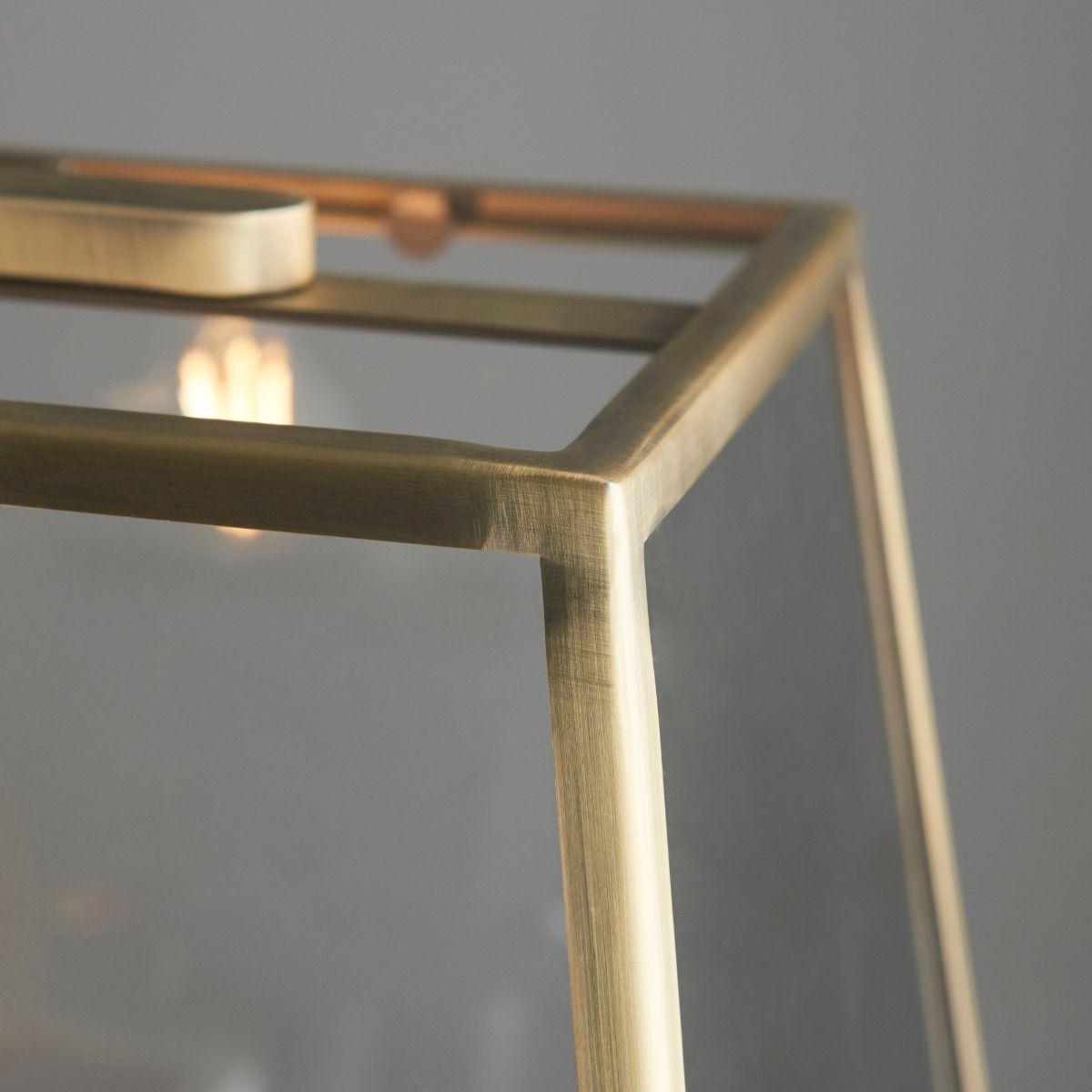 Hurst 3 Light Antique Brass Ceiling Pendant – image 5