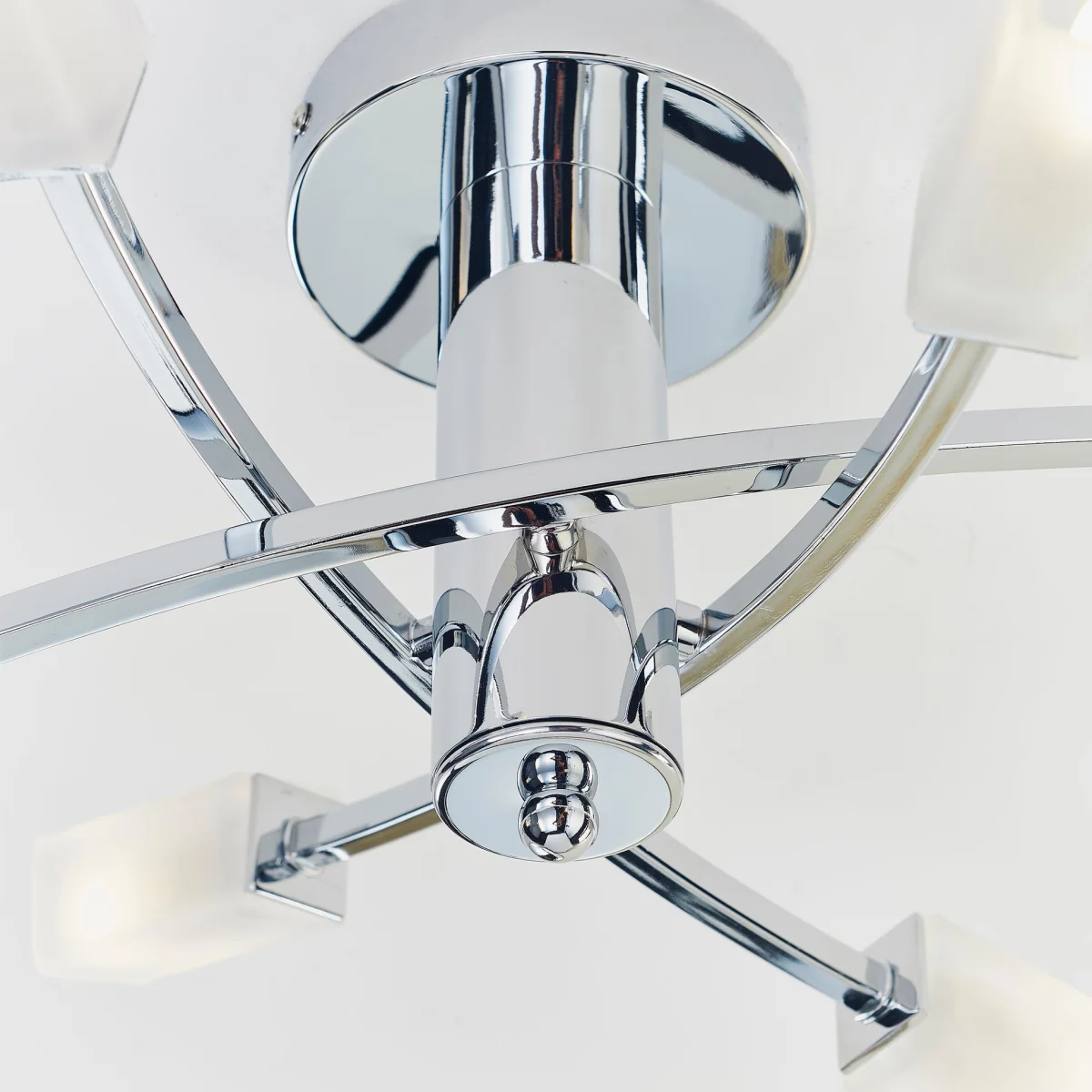 Havana 6 Light Semi Flush Chrome – image 4