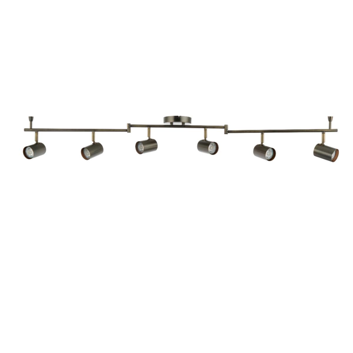 Hereford Matte Pewter 6-Spot Bar – image 2