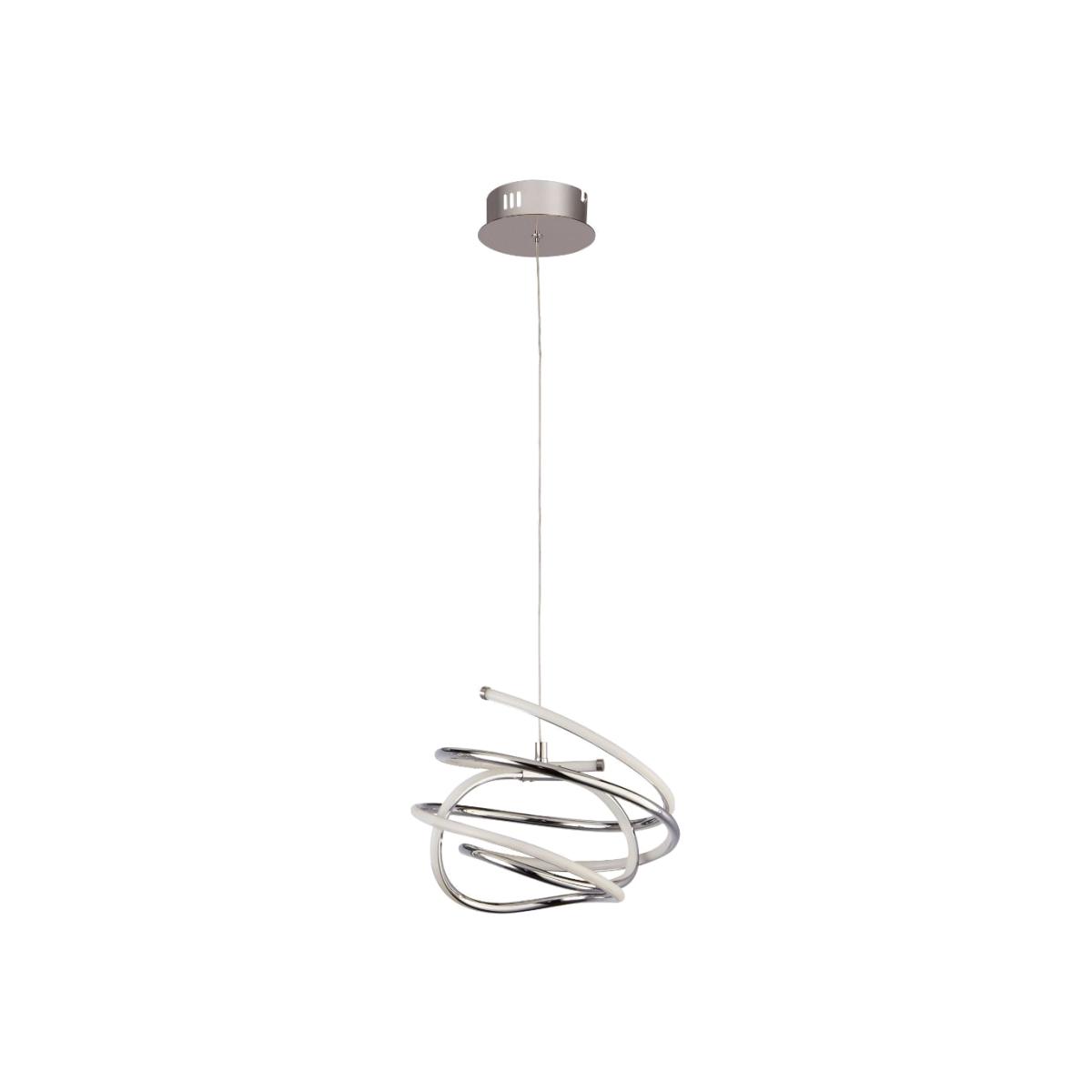 Trixie 1 Light LED Polished Chrome Ceiling Pendant – image 1