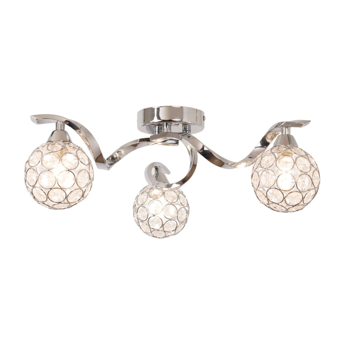 Zana 3 Light Semi Flush Ceiling Light – image 1