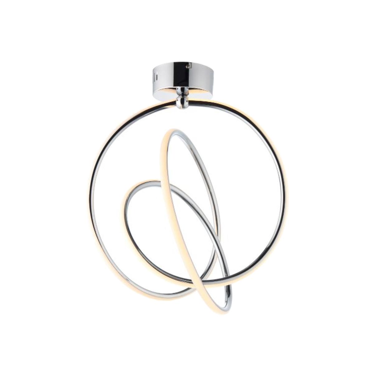 Eclipse LED Semi Flush Ceiling Light