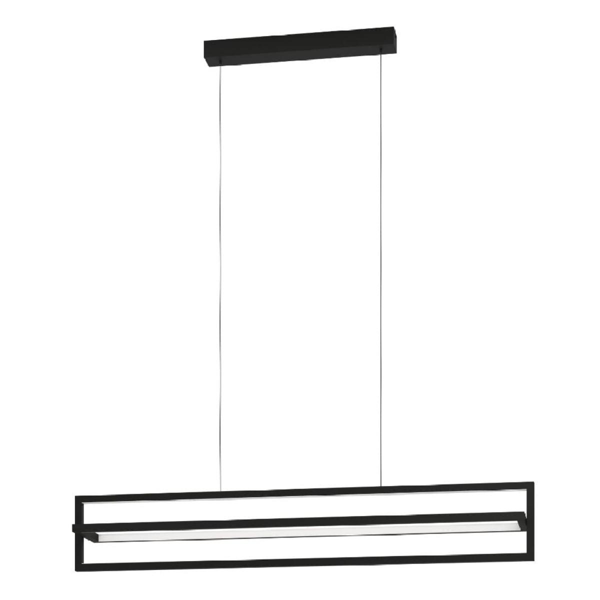Siberia Black LED Ceiling Pendant Bar – image 3