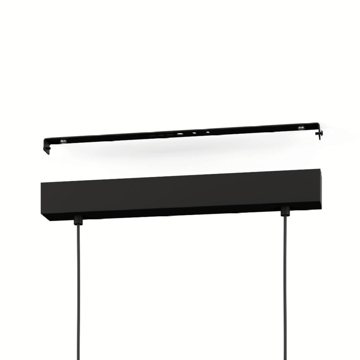 Siberia Black LED Ceiling Pendant Bar – image 4