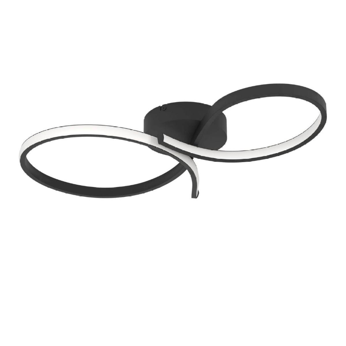 Serpins LED Black Flush Ceiling Light – image 2