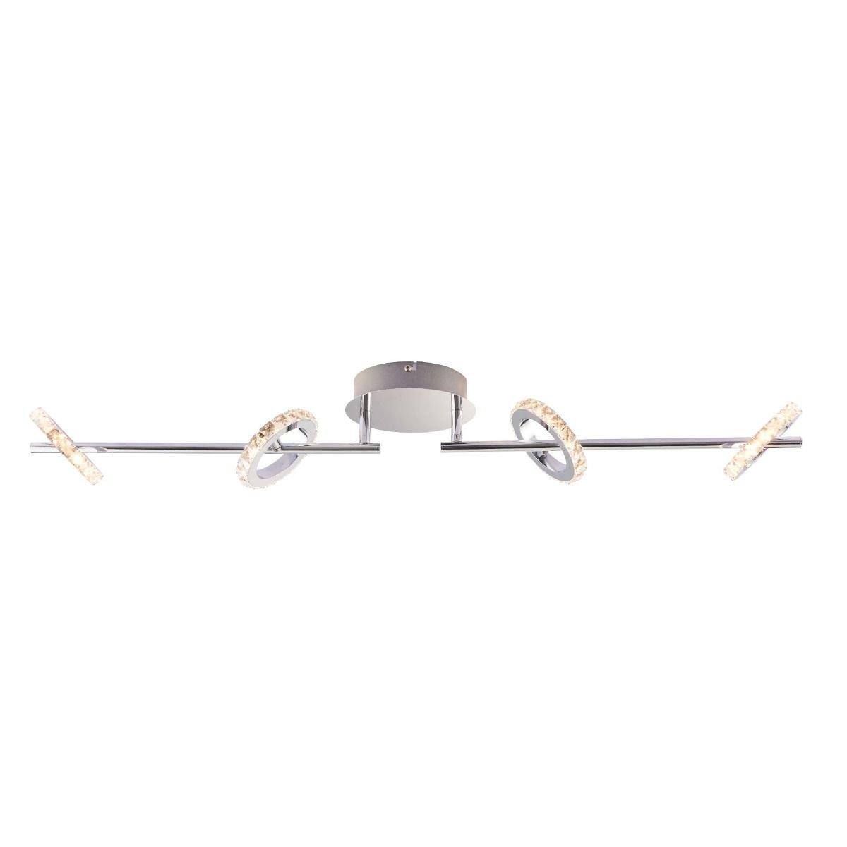 Alexa 4 Spot Bar LED Cool White Ceiling Light – image 5