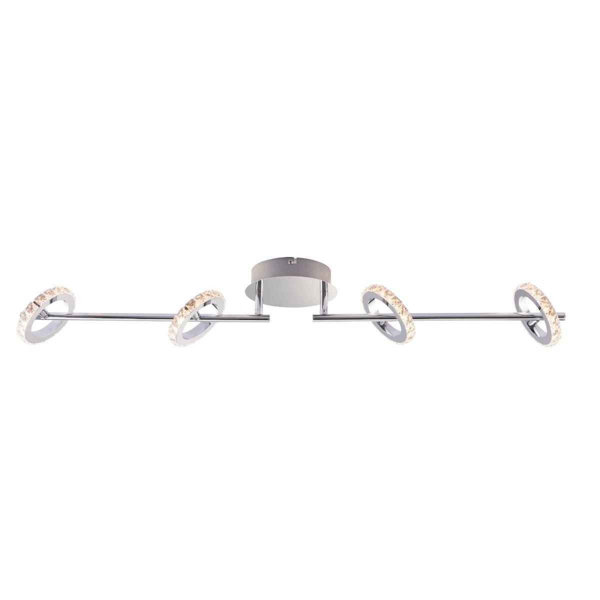 Alexa 4 Spot Bar LED Cool White Ceiling Light – image 6