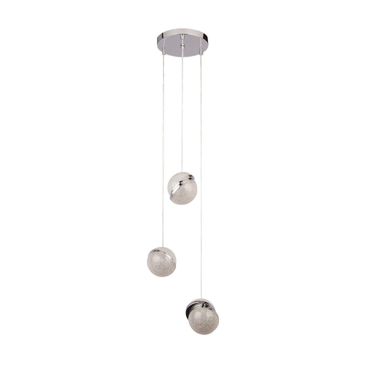 Whitney 3 Light Polished Chrome Ceiling Pendant – image 2