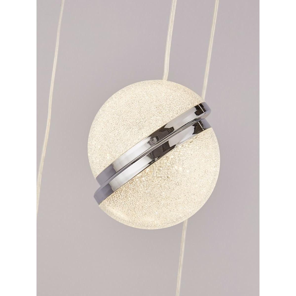 Whitney 3 Light Polished Chrome Ceiling Pendant – image 3