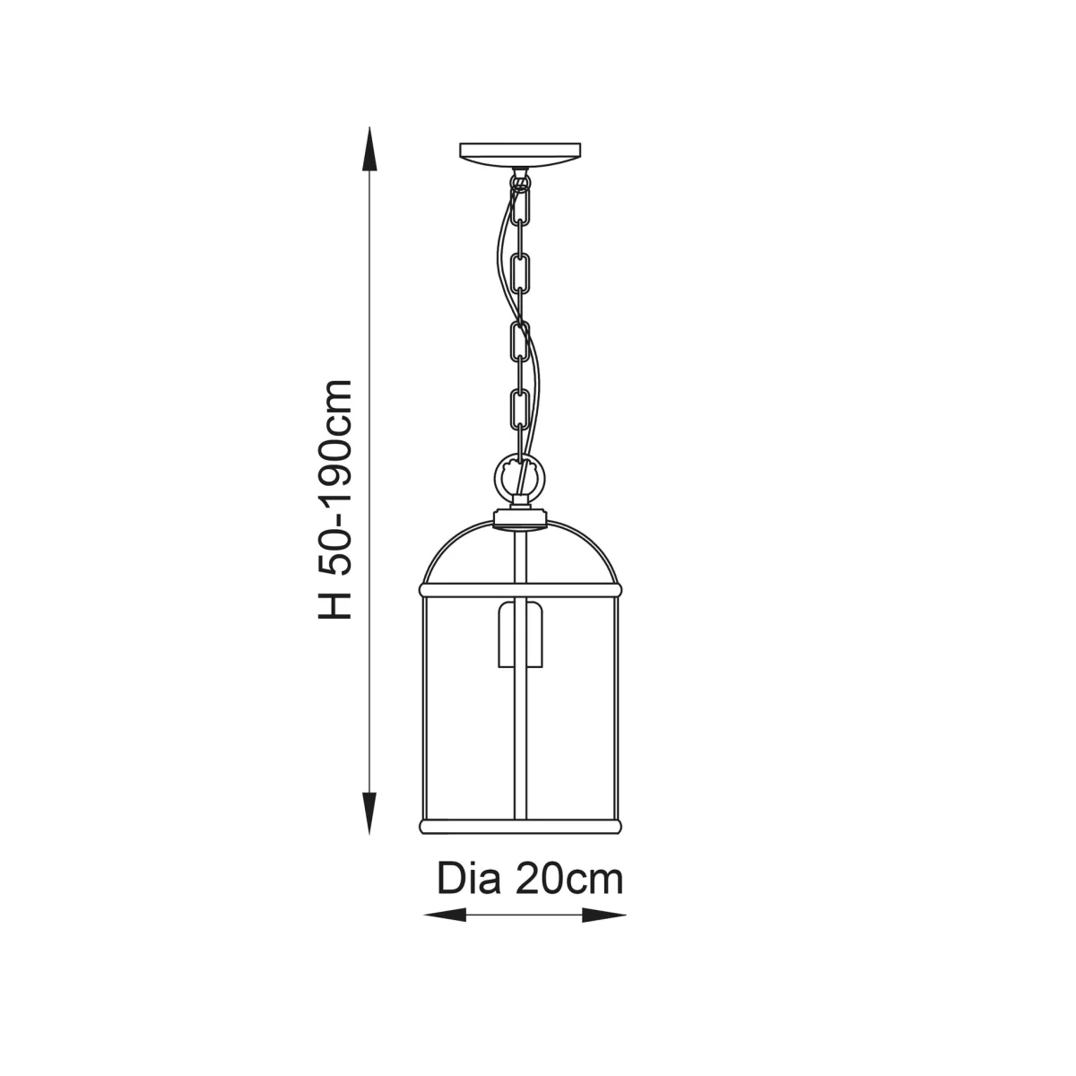 Lambeth 1 Light Pendant Antique Brass – image 10