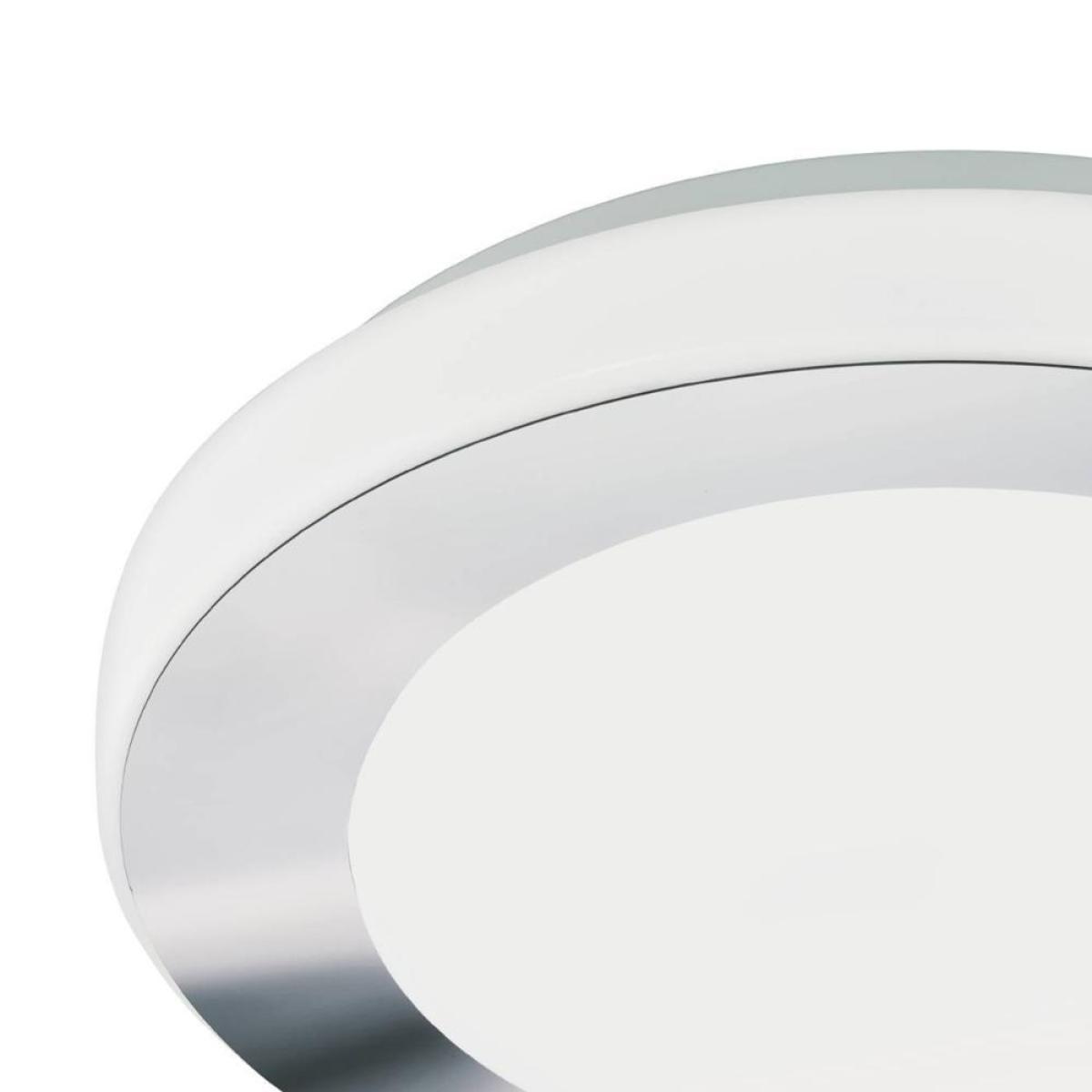 Carpi Chrome LED Bathroom Flush Ceiling Light – image 3