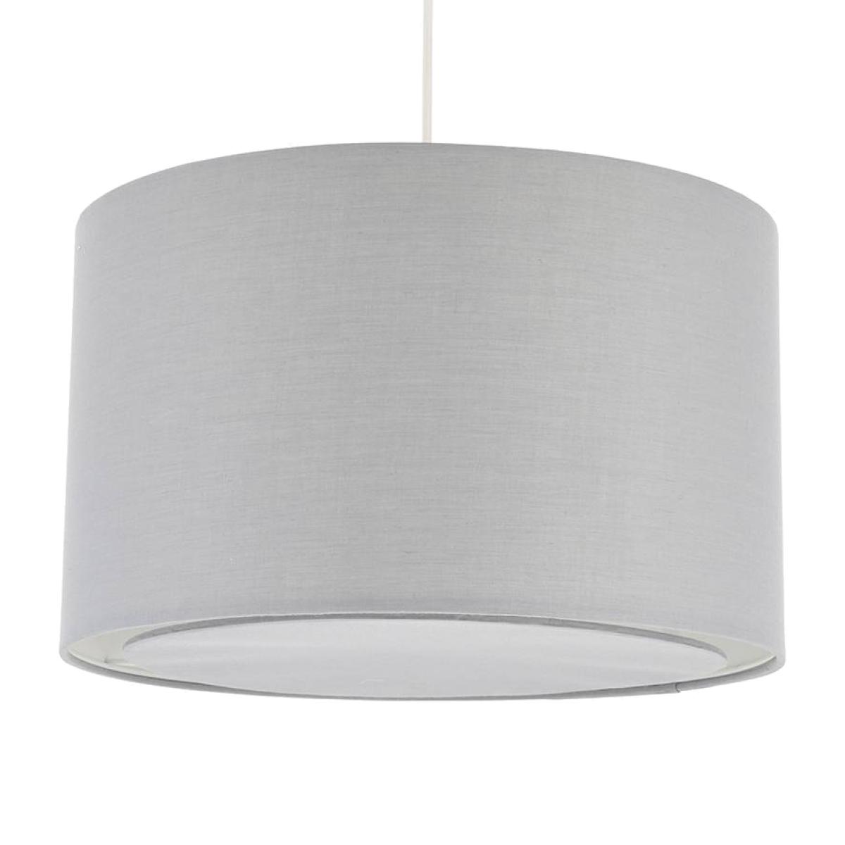 Kentaro Medium Pendant Light Shade Dove Grey