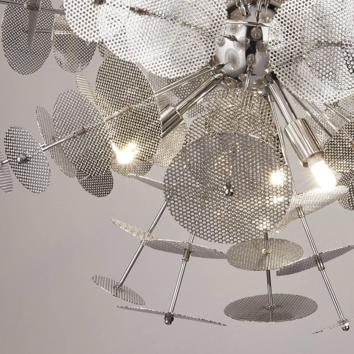 Nate 6 Light Polished Chrome Ceiling Light – image 4