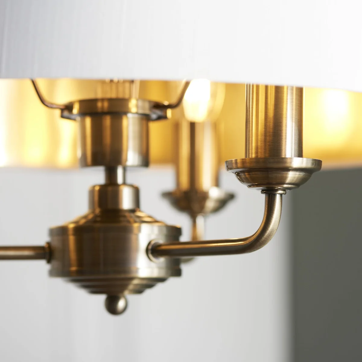 Highclere 3 Light Pendant Antique Brass – image 5