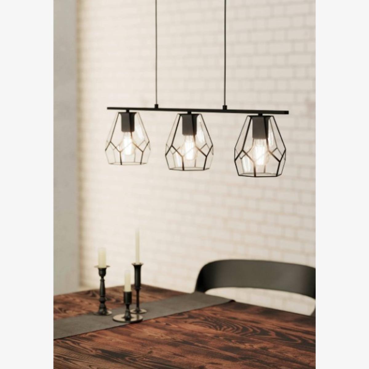 Mardyke Black 3 Light Ceiling Pendant