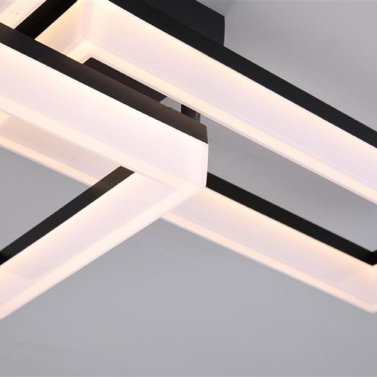 Wall Art II Matte Black LED Flush Ceiling Light – image 2