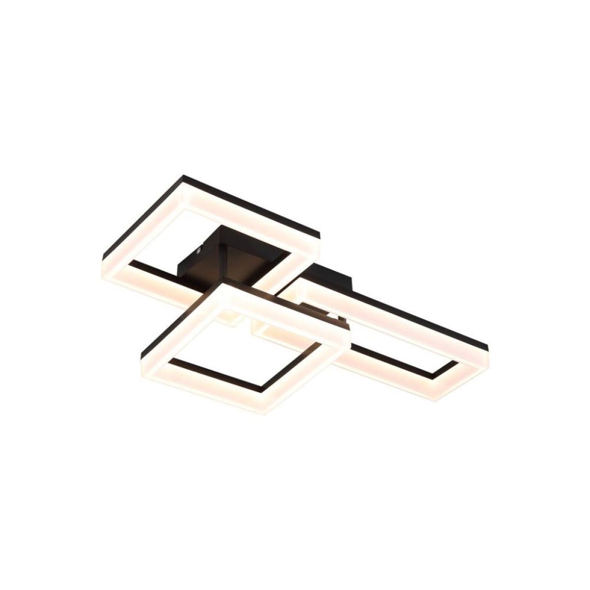 Wall Art II Matte Black LED Flush Ceiling Light – image 3