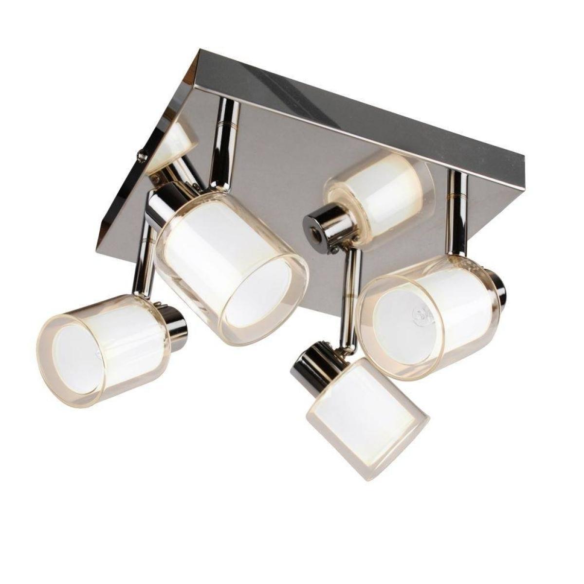 Jacey 4 Spotlight Plate Polished Chrome – image 2