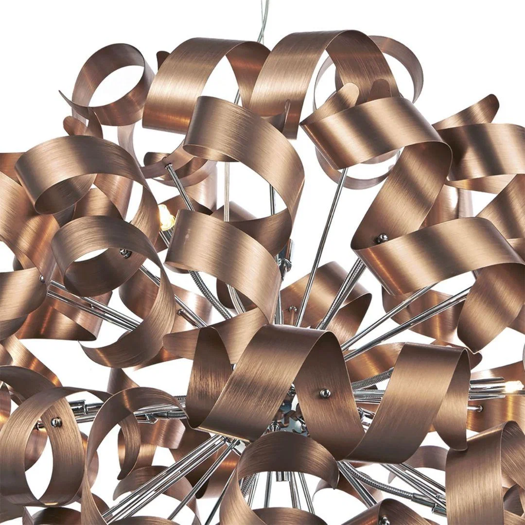 Rawley 12 Light Ceiling Light Copper – image 3