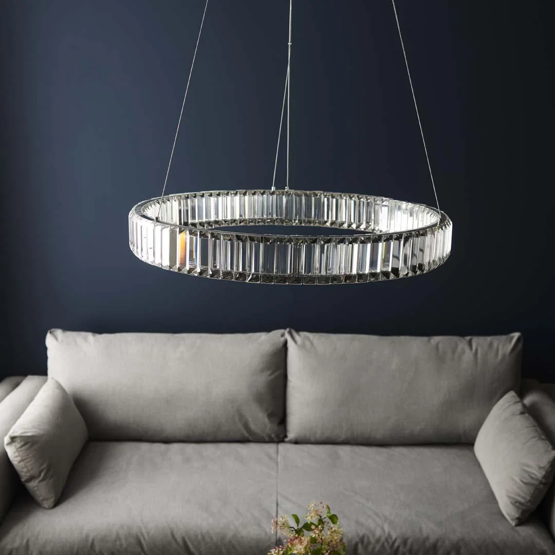 Olisa LED Crystal Glass Pendant Light – image 7