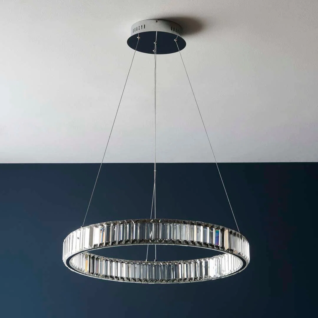 Olisa LED Crystal Glass Pendant Light – image 8