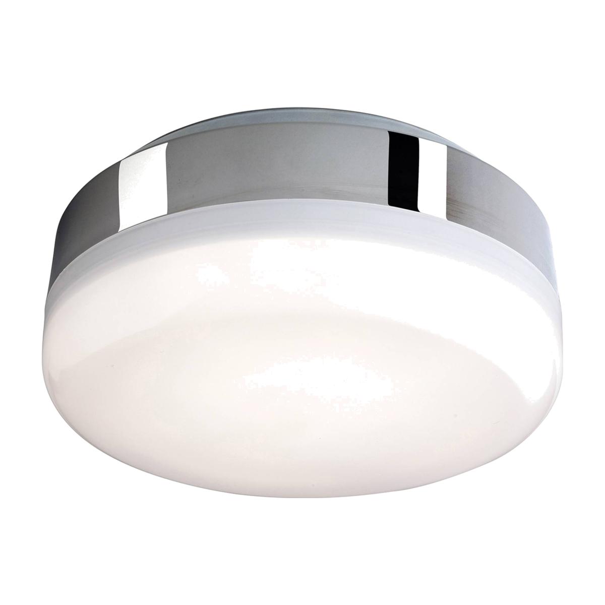 Mini Hydro LED Polished Chrome Flush Ceiling Light IP44