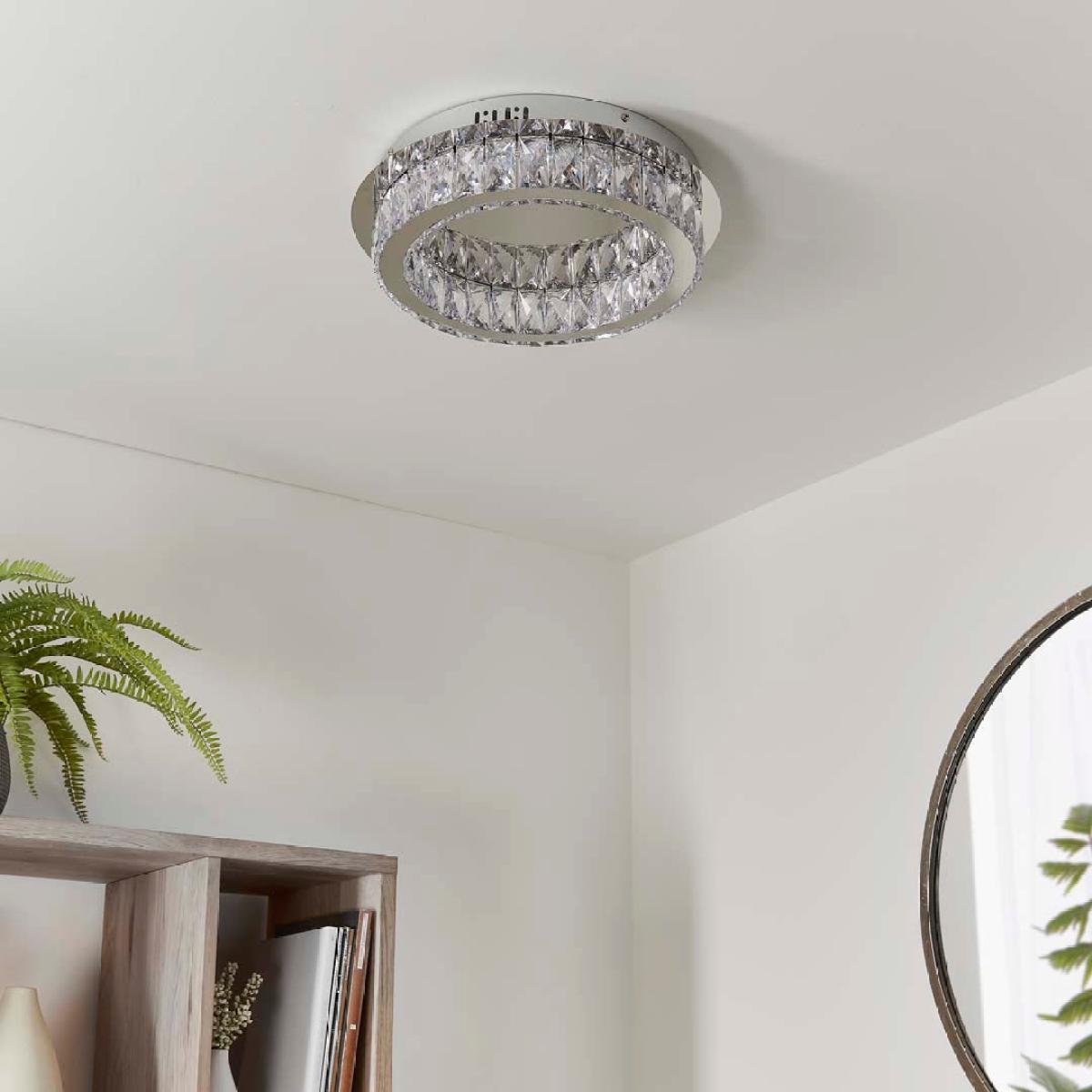 Swayze LED Semi Flush Ceiling Light – image 5