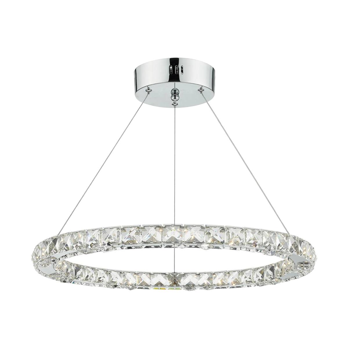Roma LED Pendant Ceiling Light Crystal – image 1