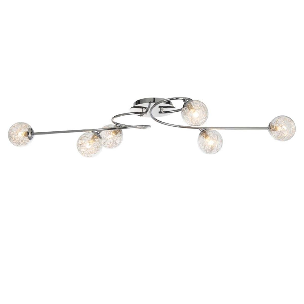 Jaymie 6-Light Chrome Semi-Flush Ceiling Light – image 11