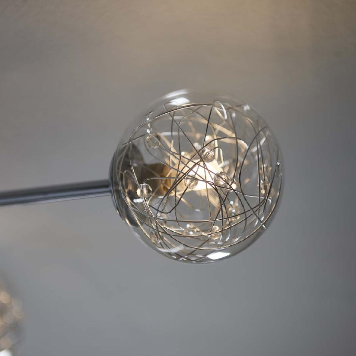 Jaymie 6-Light Chrome Semi-Flush Ceiling Light – image 7
