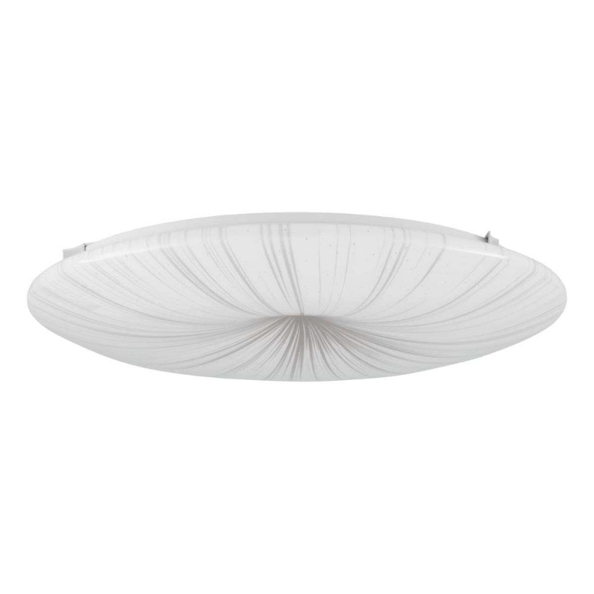 Nieves White and Gold Large LED Flush Ceiling Light – image 2