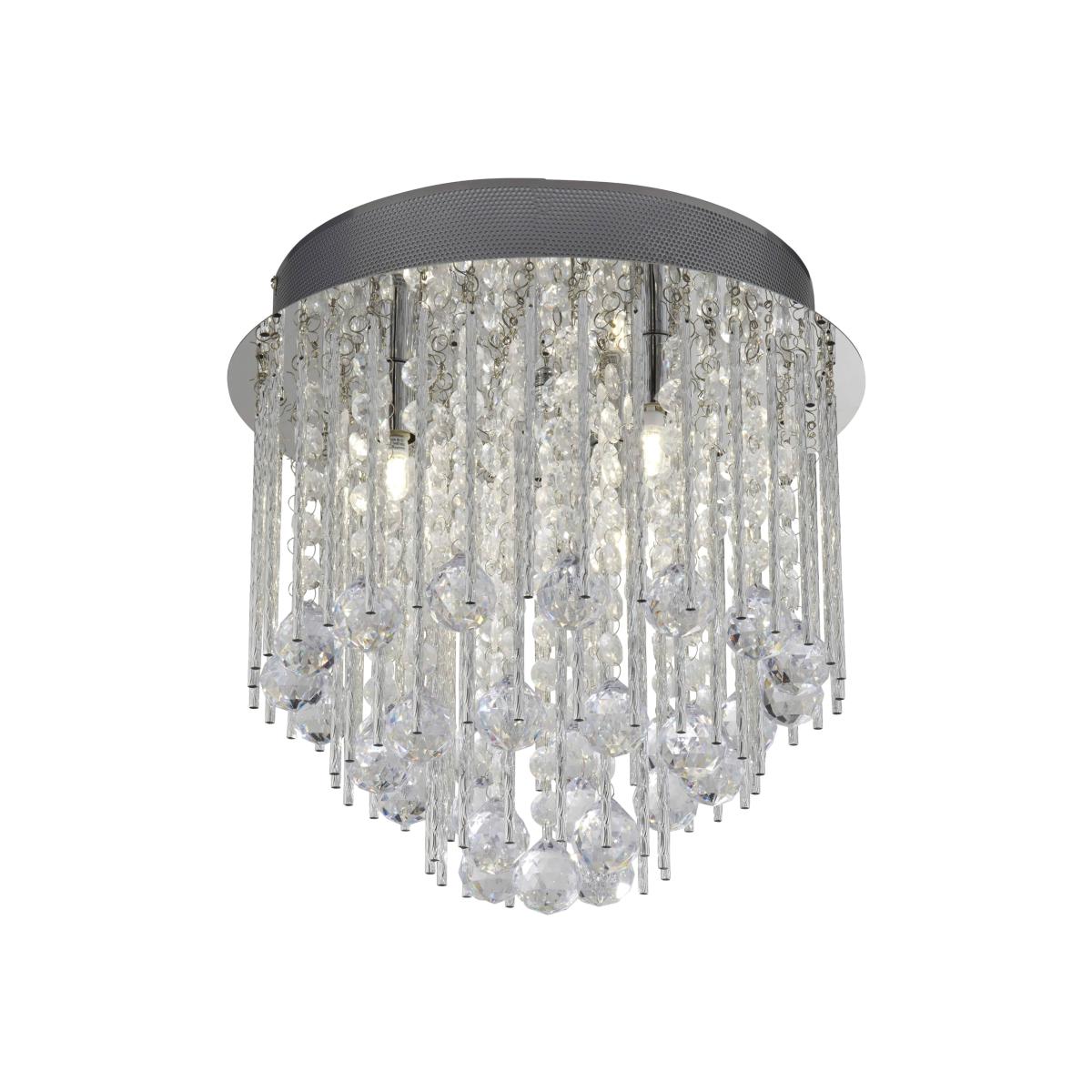McQueen 3 Light Semi Flush Ceiling Light – image 1