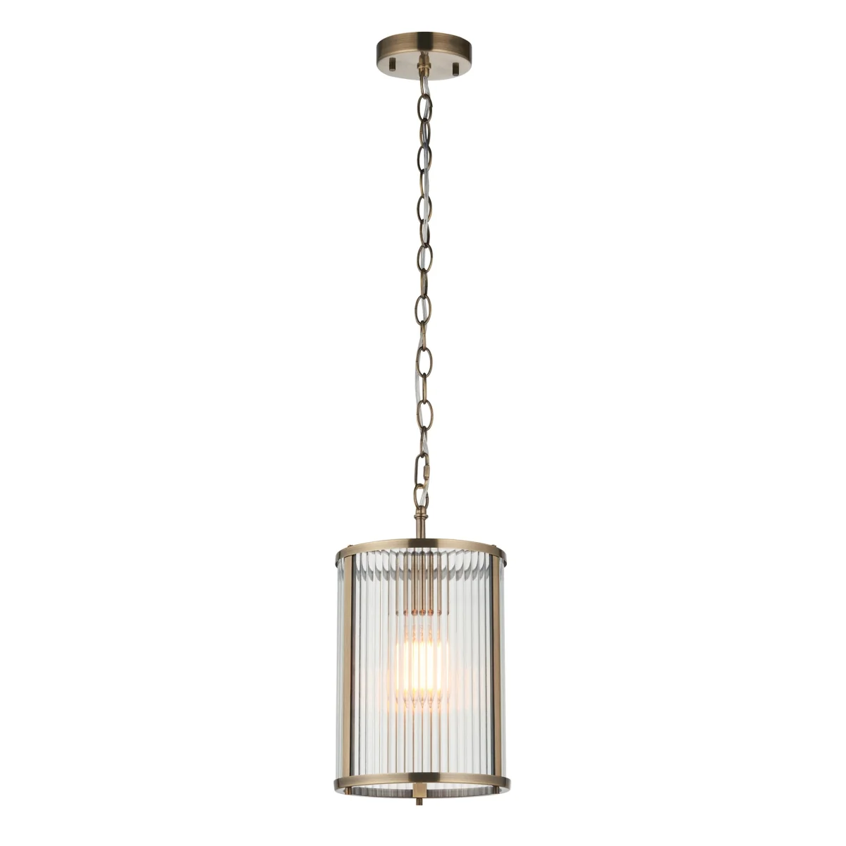 Ridgeton Single Pendant Antique Brass – image 9