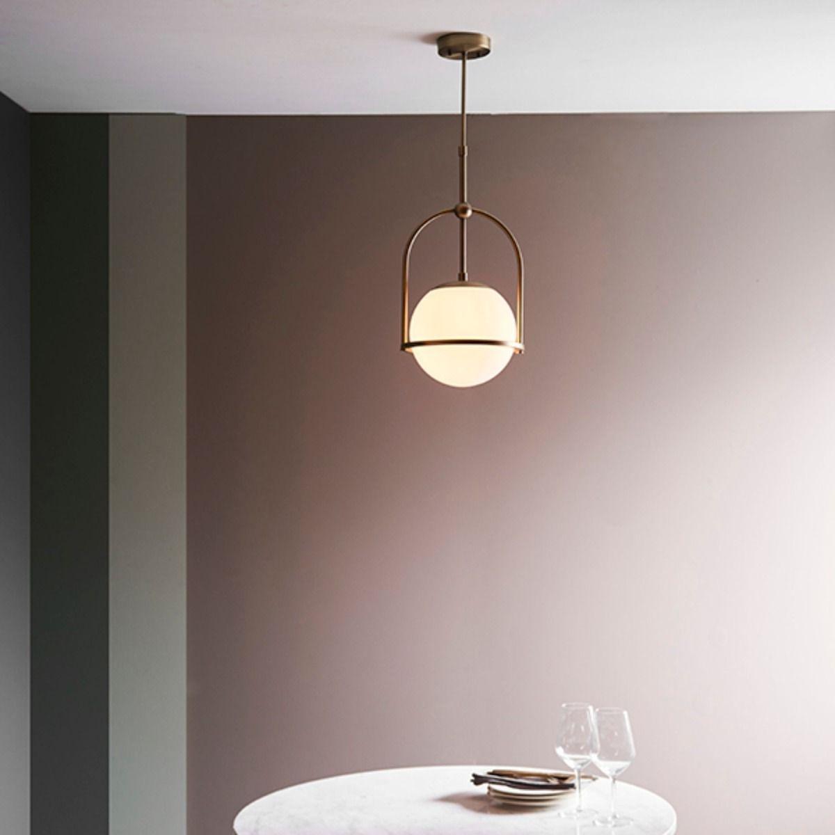Pilar 1 Light Brass Ceiling Light – image 6
