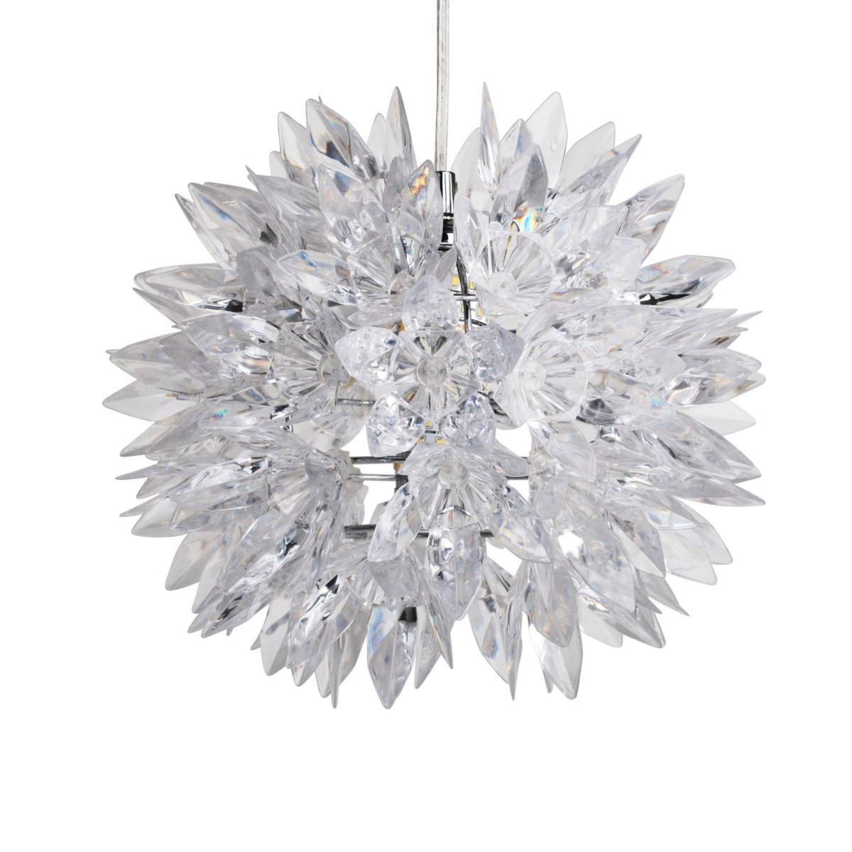 Prue Floral LED Sphere Pendant Ceiling Light – image 2
