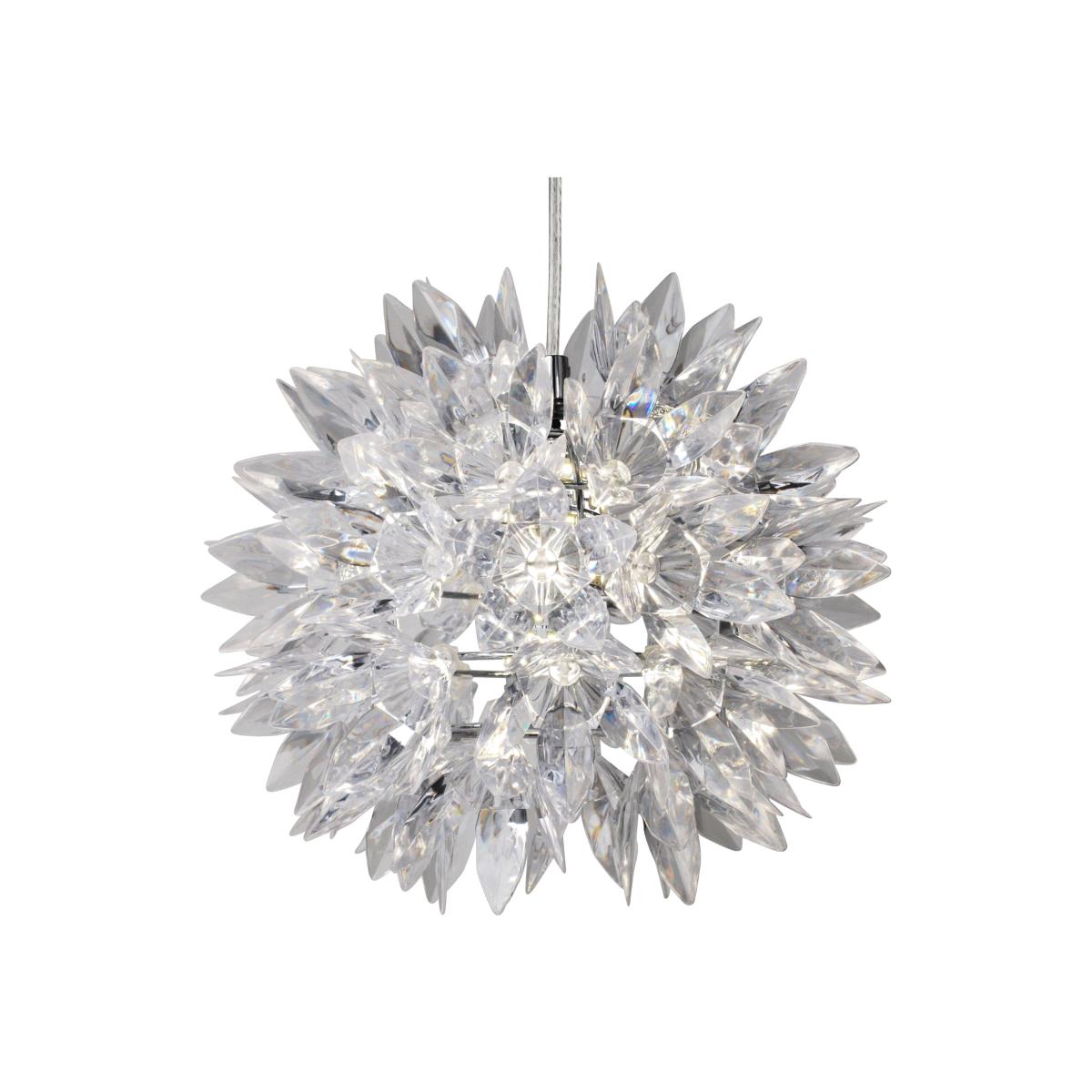 Prue Floral LED Sphere Pendant Ceiling Light – image 1