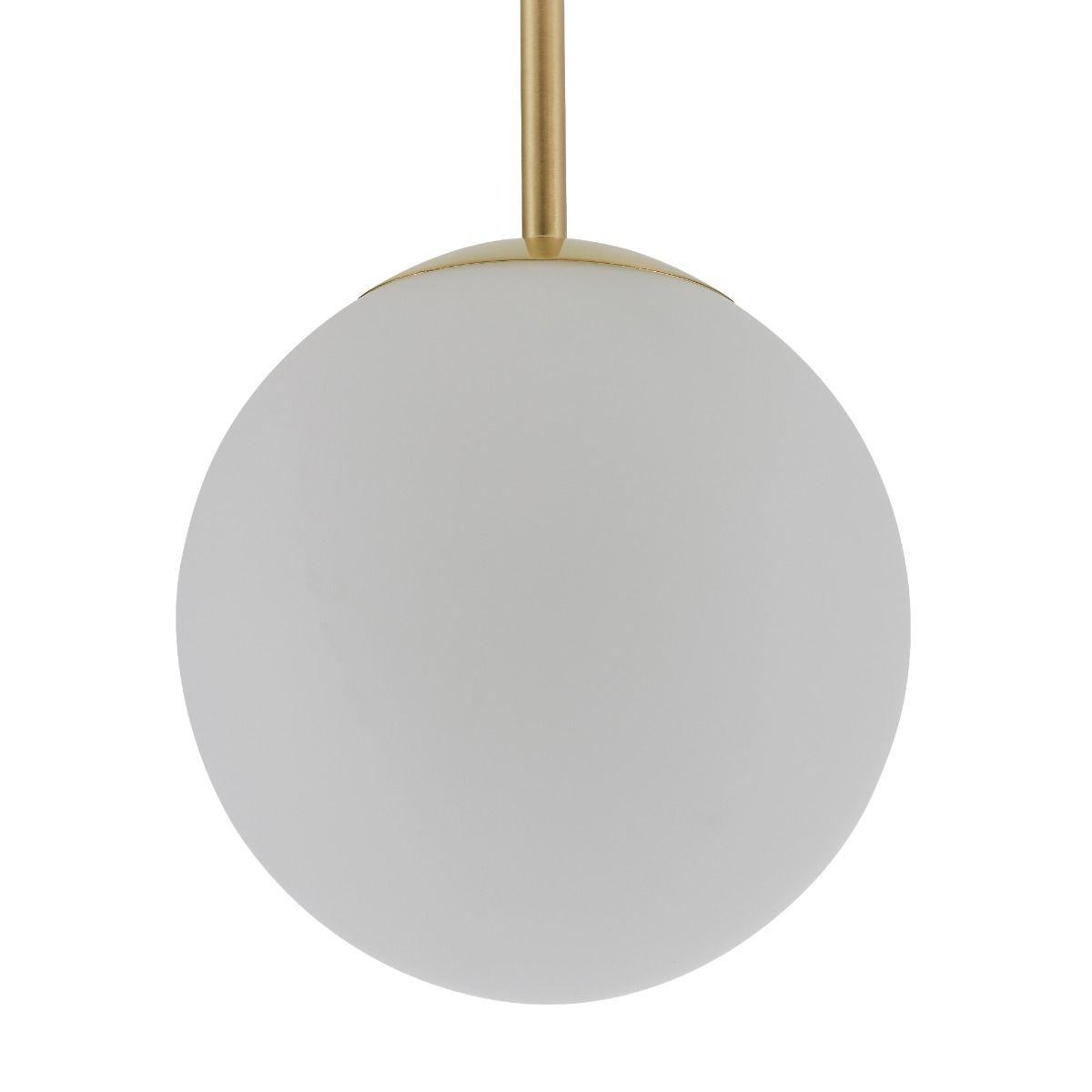 Patton 2 Light Semi Flush Satin Gold Ceiling Light – image 4