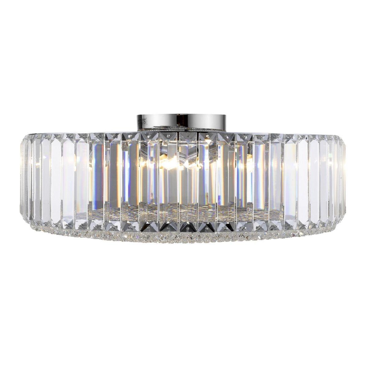 Sireno 5 Light Crystal Semi Flush Ceiling Light – image 2